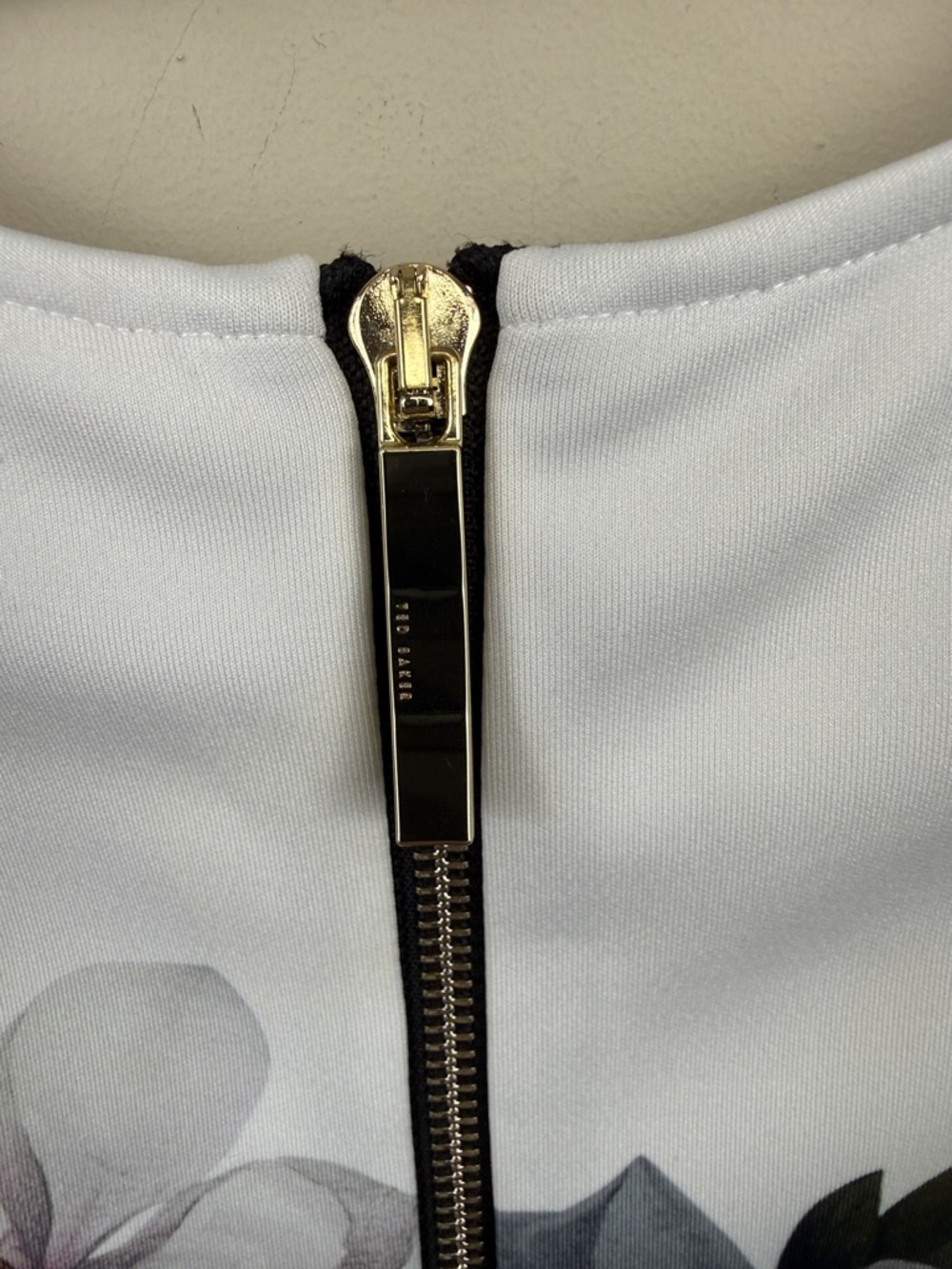 Ted baker Floral Fit & Flare Dress - Black and White xs - Picture 9 of 12